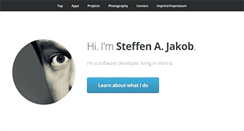 Desktop Screenshot of jakob.at